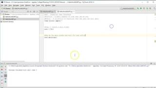 The Basics - Python 3: Hello World GUI