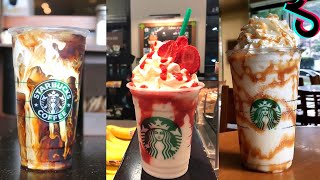 Making Starbucks Drinks TikTok - Best Starbucks Drinks On Tik Tok - Tiktok Compilation
