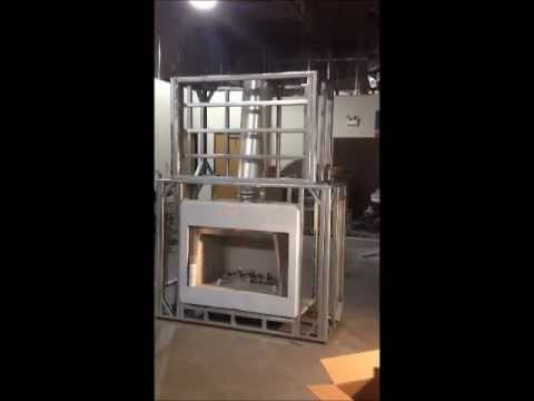 Outdoor Fireplace frame with TV Outdoor Fireplace frame with TV