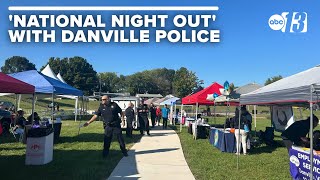 National Night Out aims to strengthen police-community relations in Danville, Virginia