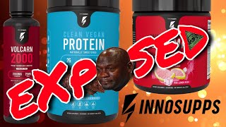 INNOSUPPS VEGAN Protein | STORM MAKER Pre-Workout and VOLCARN 2000 HONEST REVIEW