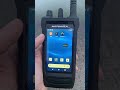 motorola ion zello first look echo test using on screen button