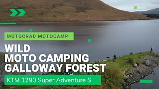 Wild Moto Camping - Galloway Forest Park, Scotland