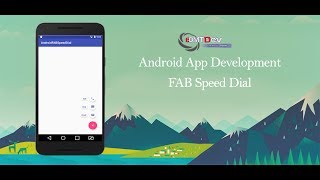 Android Studio Tutorial - Floating Action Button Speed Dial