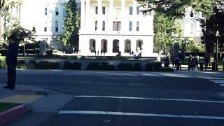 Downtown Sacramento, CA Streets Tour eastbound