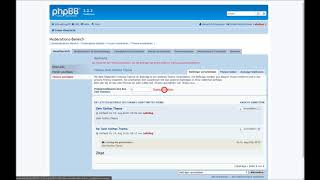 phpBB-Tutorial: einen Beitrag verschieben