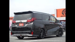 現行型 30系アルファード ２．５S NOBLESSEコンプリートカー フルエアロ ローダウン TOYOTA 30系ALPHARD カスタム例1台