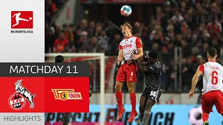 1. FC Köln - Union Berlin 2-2 | Highlights | Matchday 11 – Bundesliga 2021/22