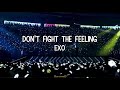 EXO - Don’t Fight The Feeling Lyrics (English Translate)