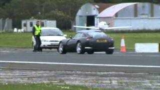 Subaru Impreza vs TVR Sagaris Drag Race.