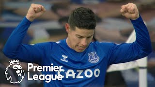 James Rodriguez slams Everton in front of Crystal Palace | Premier League | NBC Sports
