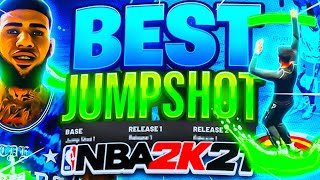 *NEW* BEST JUMPSHOT NBA 2K21 CURRENT GEN + BEST SHOOTING BADGES, SETTINGS & TIPS IN NBA2K21!