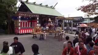 平成27年 奥戸 天祖神社 例大祭  本社神輿渡御  三年毎の渡御。