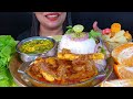 ASMR:Simple DELICIOUS Food Platter||ZAKIA-SPICY ASMR