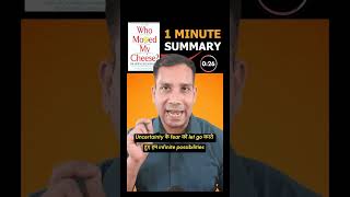 Who Moved my Cheese Book summary in Hindi | 1 Minute Book Review | Audiobook