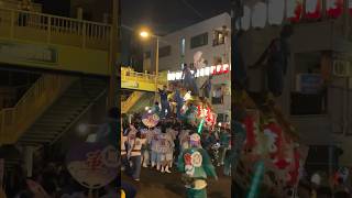 九町合同曳行始まる前からボルテージMAX！　令和6年　平野郷夏祭り　流町だんじり祭り　#平野だんじり #九町合同曳行　#流町