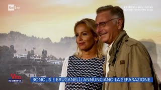 Bonolis e Bruganelli annunciano la separazione - La Vita in diretta - 07/06/2023