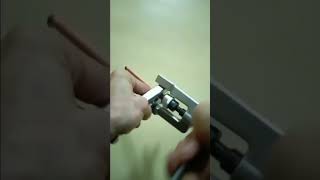 Flaring tool uses# how to flar copper tube #electrical work # YouTube short video