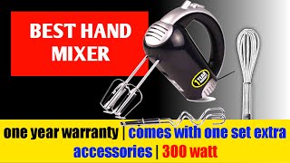 BEST HAND BEATER/BLENDER/MIXER IN INDIA || IBELL HAND MIXER 300 WATT REVIEW || BEST HAND BLENDER