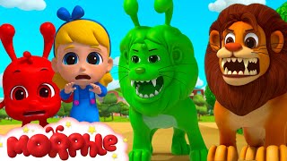 Orphle The Green Lion!! | 3D Mila and Morphle Cartoons for Kids | Morphle vs Orphle