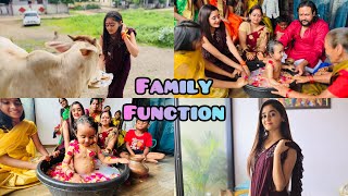 🤩WOW! Chikoo Baby ka Traditional Shahi Snan Ceremony Big Family Function Maha Pooja | Bindass Kavya