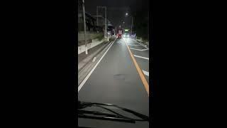 FHD 1080p/60 大型トラック車載動画 ドラレコ On-board video of large trucks. Large truck in-vehicle video.