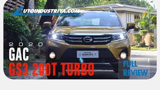 2020 GAC GS3 200T 1.3 Turbo - Full Review