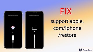 iPhone「support.apple.com/iphone/restore」エラーを修復する方法「無料」