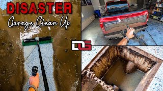 Cleaning my Extremely MUDDY Garage! | Satisfying Ford Raptor and Garage Clean Up