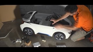 BMW i8 Kids Electric Toy Car Assembly & Testing