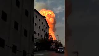 Explosion in world | Huge Blast #explosion #blast #2022 #world #viral