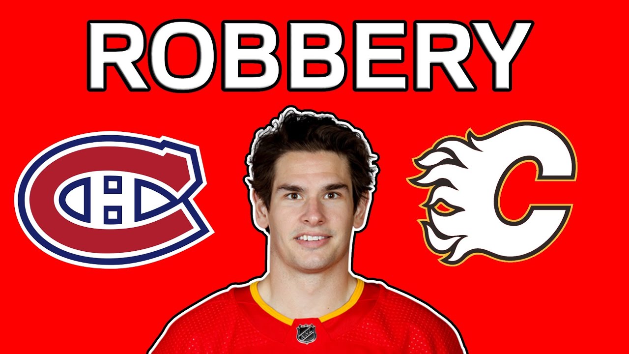 How The Habs STOLE 1st Round Pick & Sean Monahan From The Flames ...