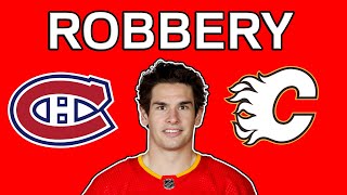 How The Habs STOLE 1st Round Pick & Sean Monahan From The Flames - Montreal Canadiens Trade NHL