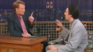 Borat on Conan O'Brien Show (07-14-04)