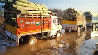 Centy Toys Tata 407 Truck Carrying Bamboo | Model Trucks | Truck Videos | Auto Legends