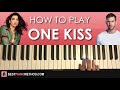 HOW TO PLAY - Calvin Harris, Dua Lipa - One Kiss (Piano Tutorial Lesson)