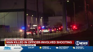 Man killed in officer-involved shooting in Spirit Aerosystems parking lot