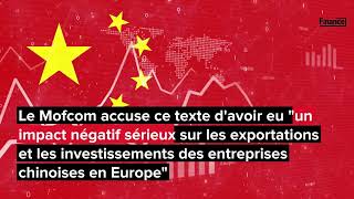 Pratiques anticoncurrentielles: la Chine riposte contre l'UE