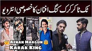 Tiktok star karak king Exclusive interview Afnan Margun | Nooors Media plus |