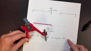 Constructions #1 Copy Add Subtract segments