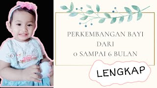 Perkembangan bayi dari 0 sampai 6 bulan