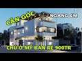 Bán nhà Gò Vấp | Căn Góc 2 Mặt Tiền Ngang 6M - Chủ đi Mỹ không ai trông coi bán rẻ 900 Triệu