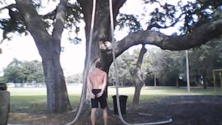 American Ninja Warrior Park Workout Muse 3: Battle Rope Pullups