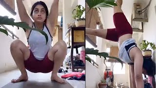 Punarnavi Bhupalam H0T Workout | Punarnavi Bhupalam Latest Video | News Buzz