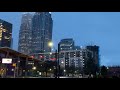 satisfying rainy winter morning in uptown charlotte nc...relaxing asmr