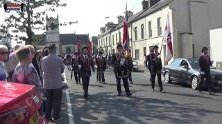 Drumlough Highland Pipe Band (No 2) @ Rathfriland Last Saturday 2021