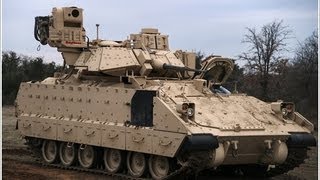 Raytheon - BattleGuard® Remote Weapon Station Mounted On M2A3 Bradley IFV [720p]