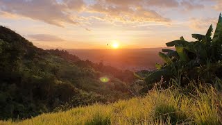 Sunset View @ Top of the Mountain in Batyawan  #freshair #beautifulsunset #topofthemountain | RobTag