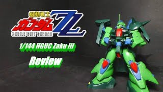 1/144 HGUC Zaku III Custom Review