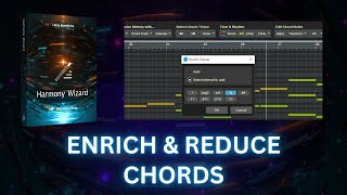 Enrich \u0026 Reduce Chords with Harmony Wizard for Studio One